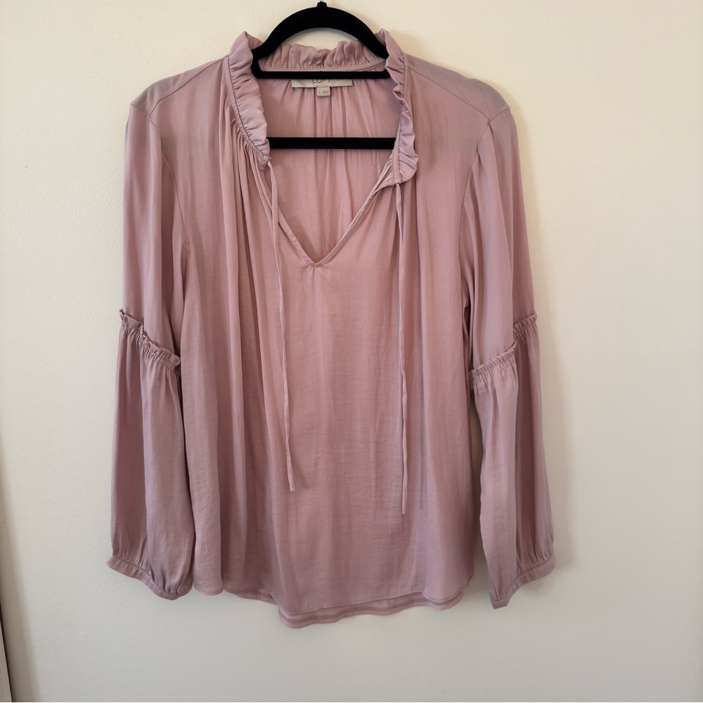LOFT Long Sleeve Blouse